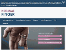 Tablet Screenshot of krummefinger.at